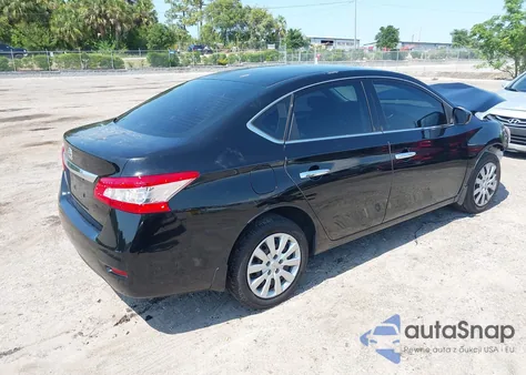 2015 Nissan Sentra S из США, поврежденный, VIN 3N1AB7AP6FY267440